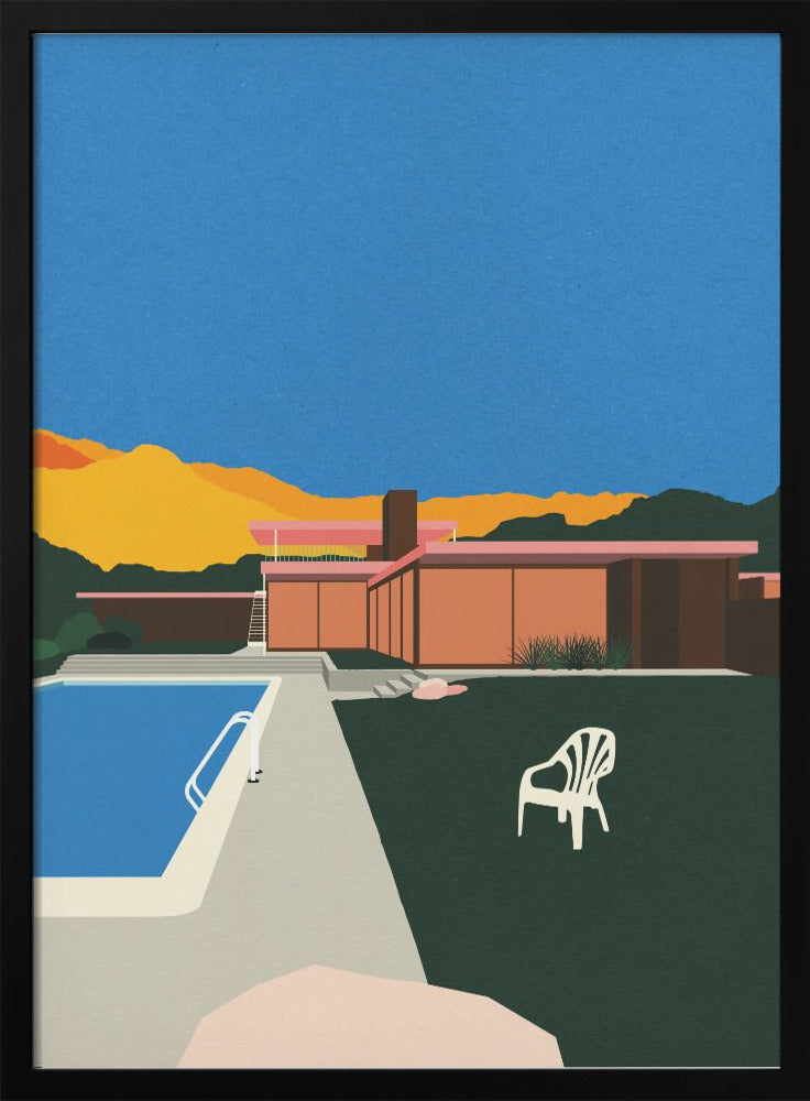 Kaufmann Desert House Poolside - plakatstore