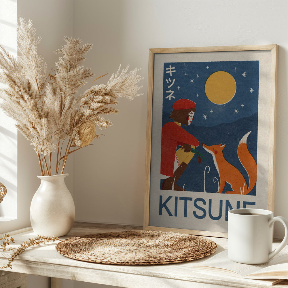 Kitsune Fox - plakatstore