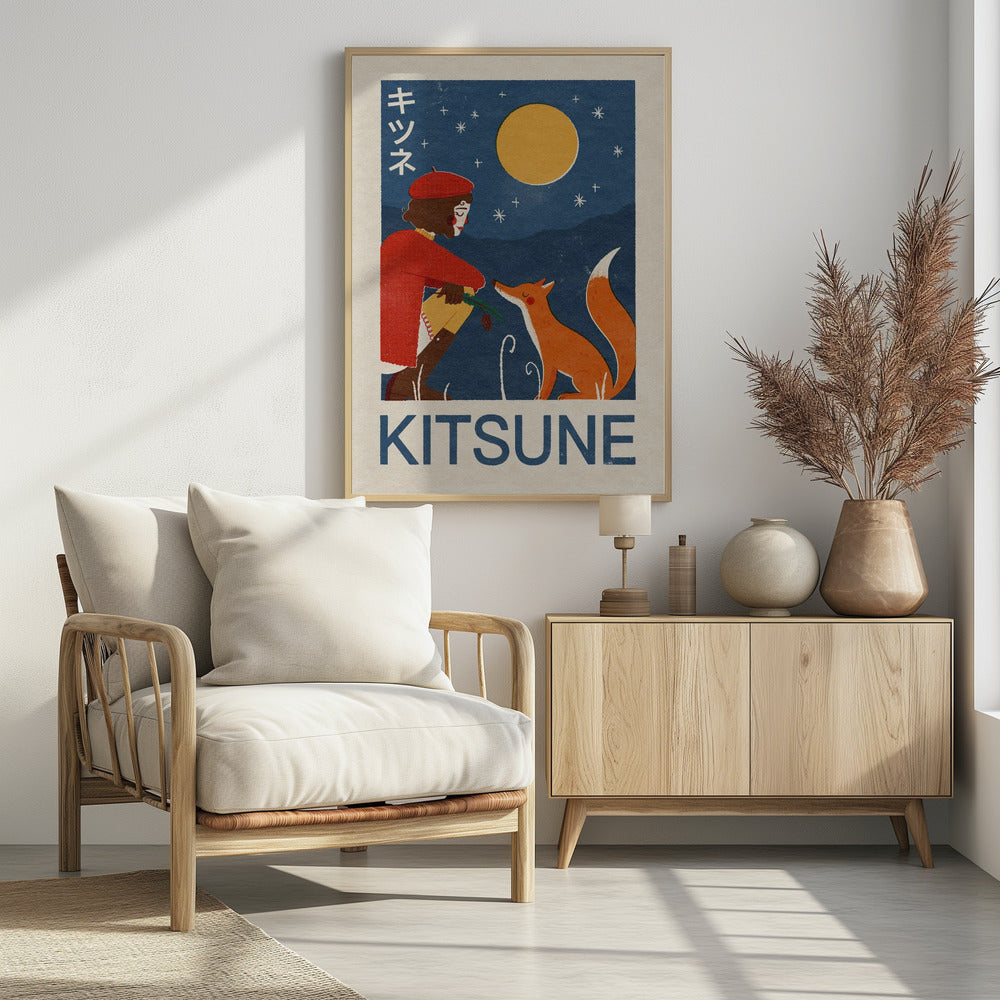 Kitsune Fox - plakatstore