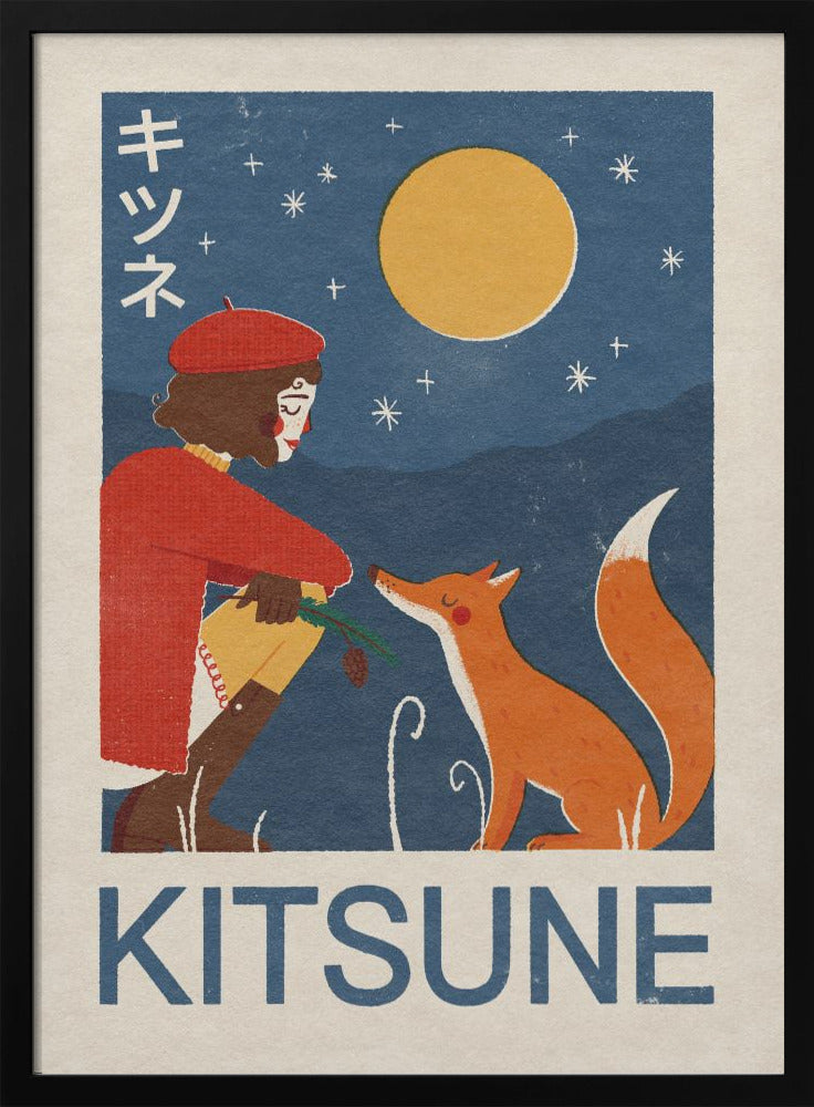 Kitsune Fox - plakatstore