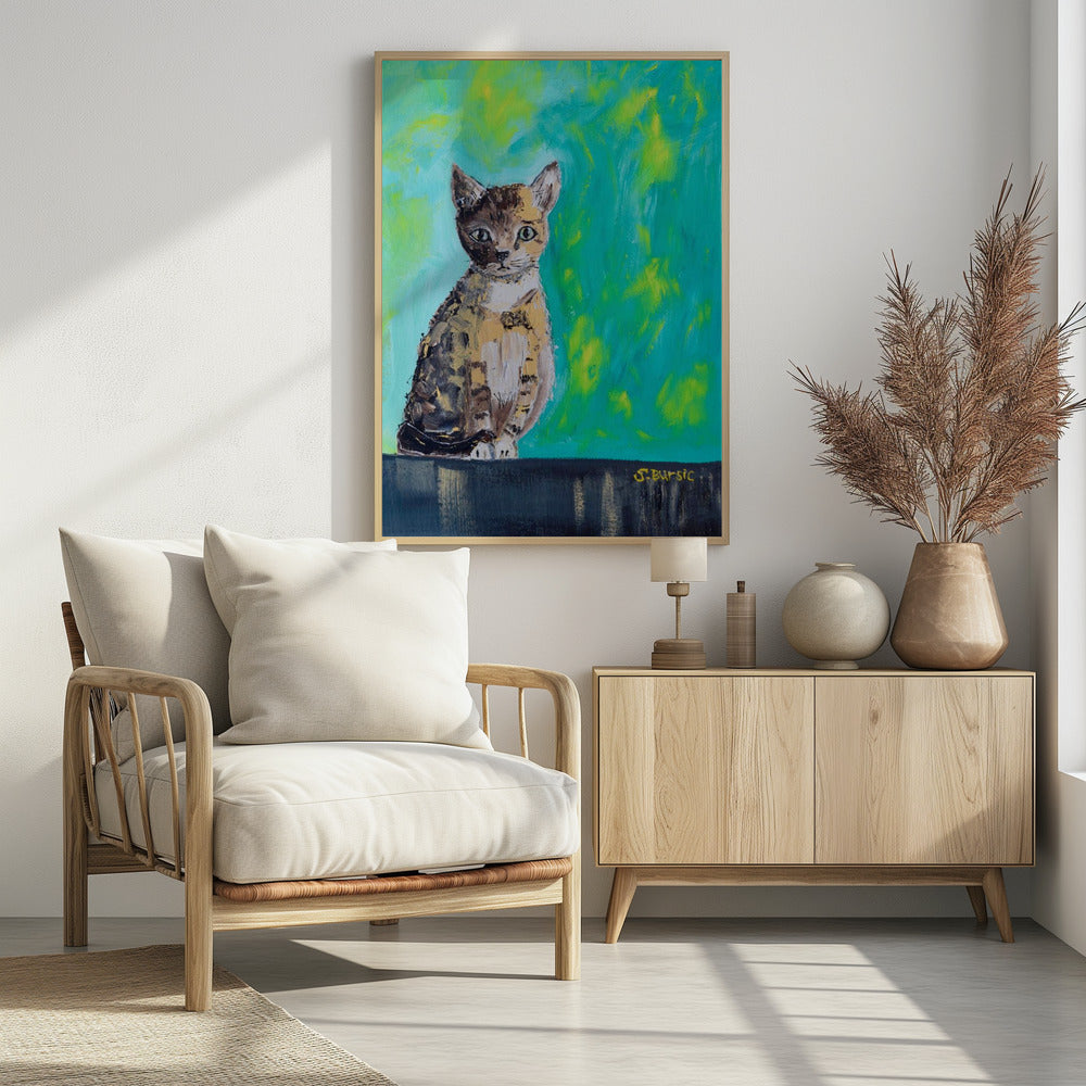 Kitten Waiting - plakatstore