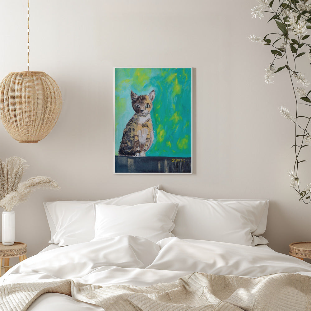 Kitten Waiting - plakatstore