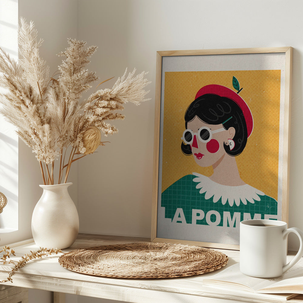 La Pomme French Fashion Portrait - plakatstore