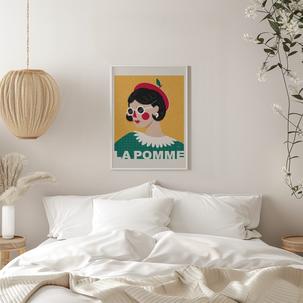 La Pomme French Fashion Portrait - plakatstore