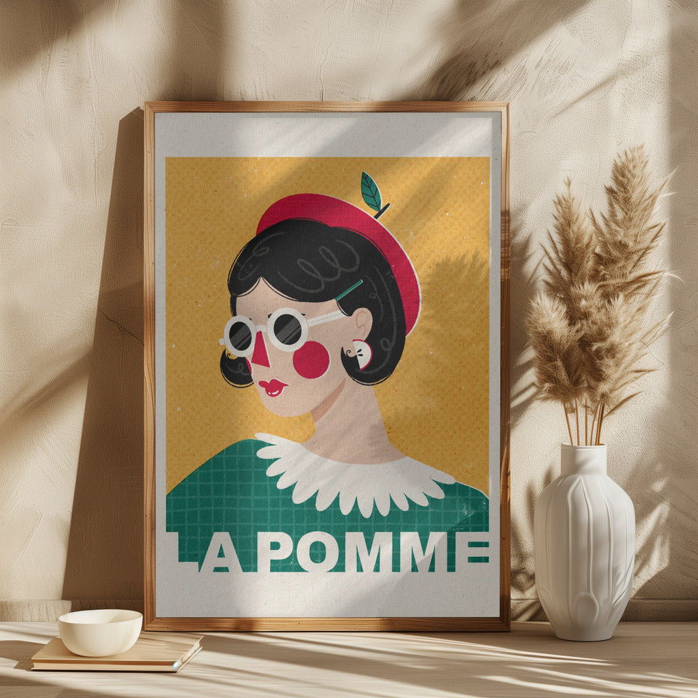 La Pomme French Fashion Portrait - plakatstore