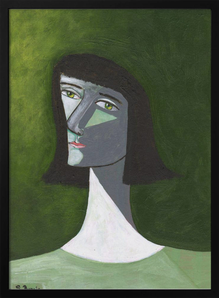 Lady in Green - plakatstore