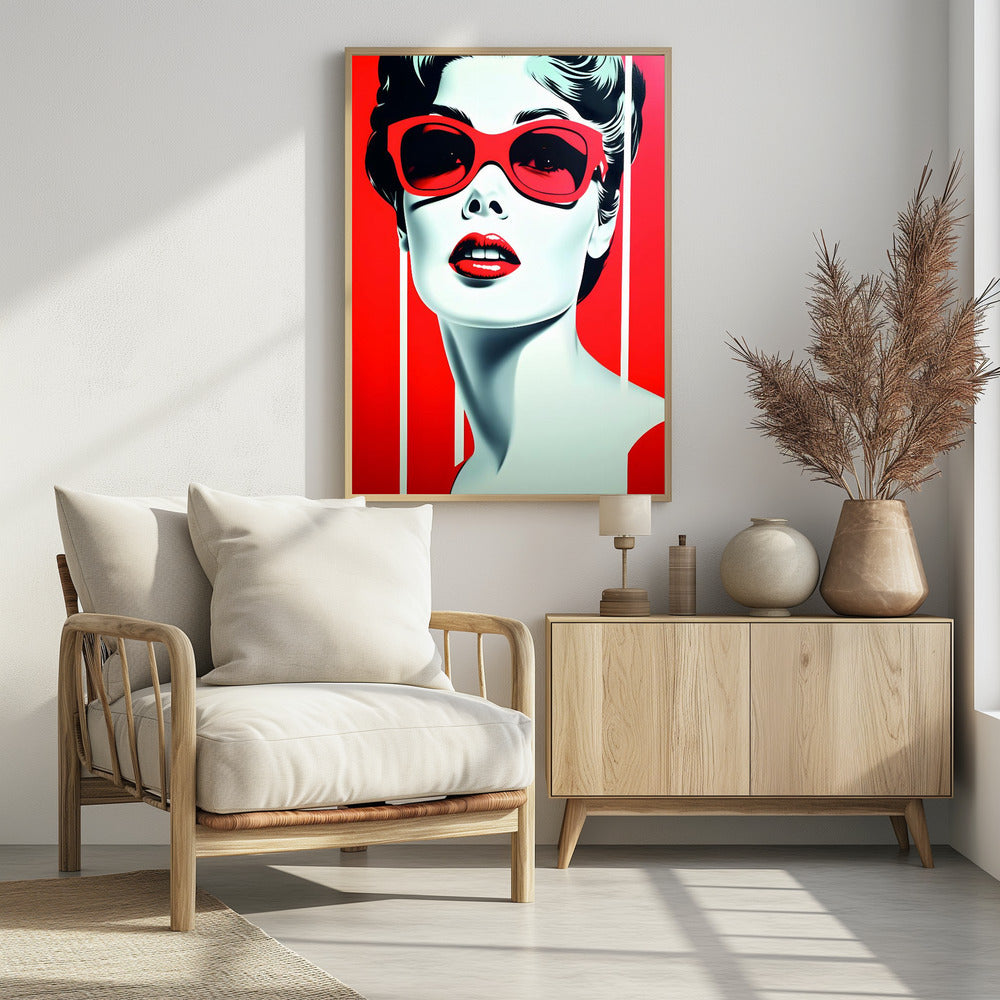 Lady In Red - plakatstore