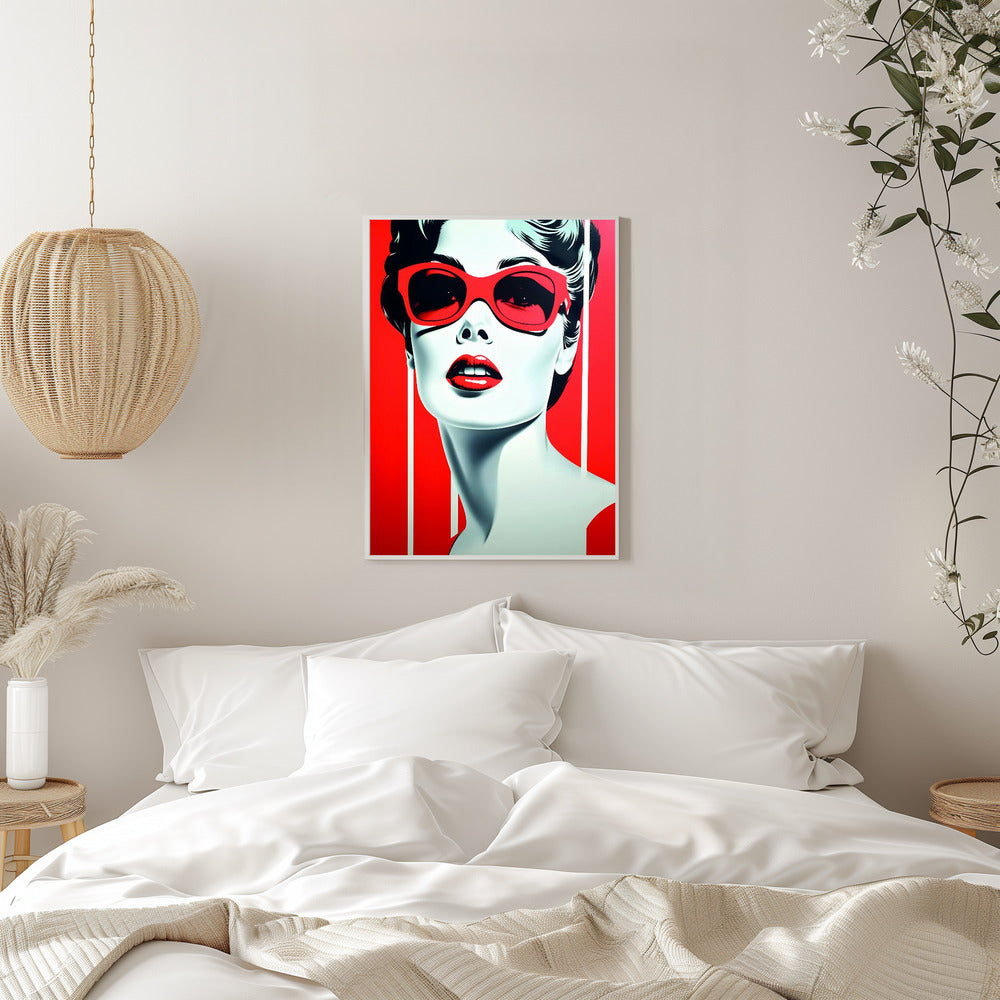 Lady In Red - plakatstore