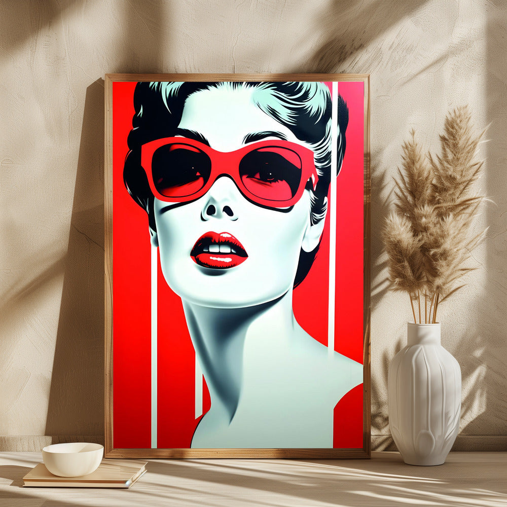 Lady In Red - plakatstore