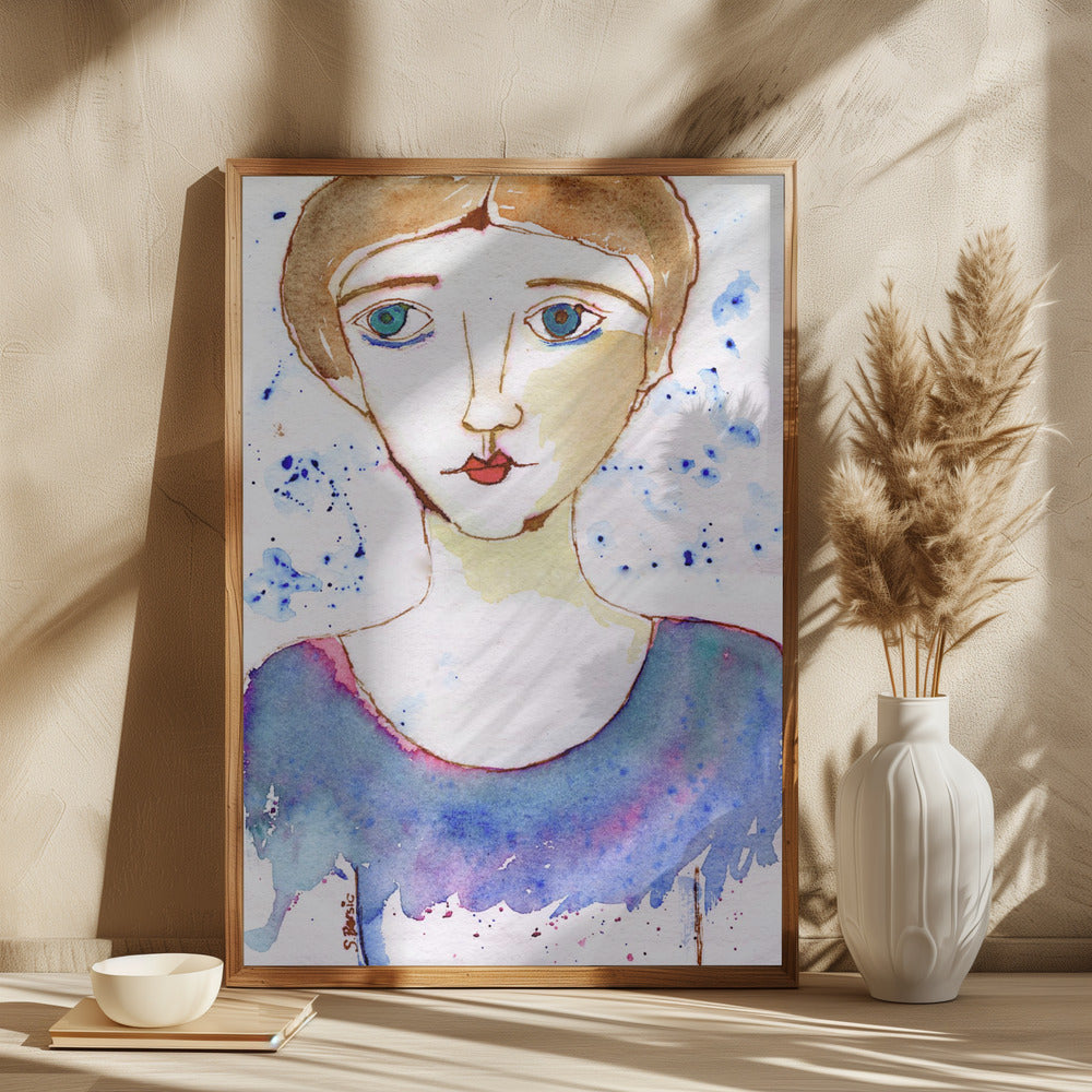 Lady looking - plakatstore