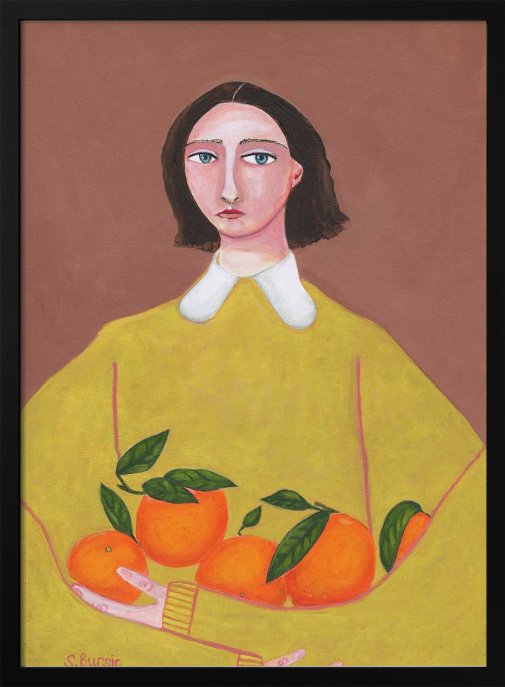 Lady with Oranges - plakatstore