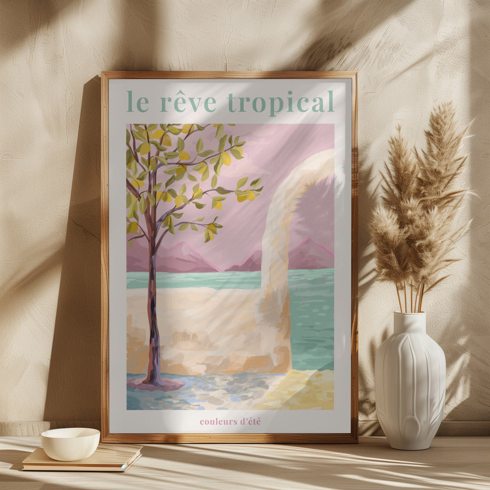 Le Rêve Tropical  - Lemontree - plakatstore