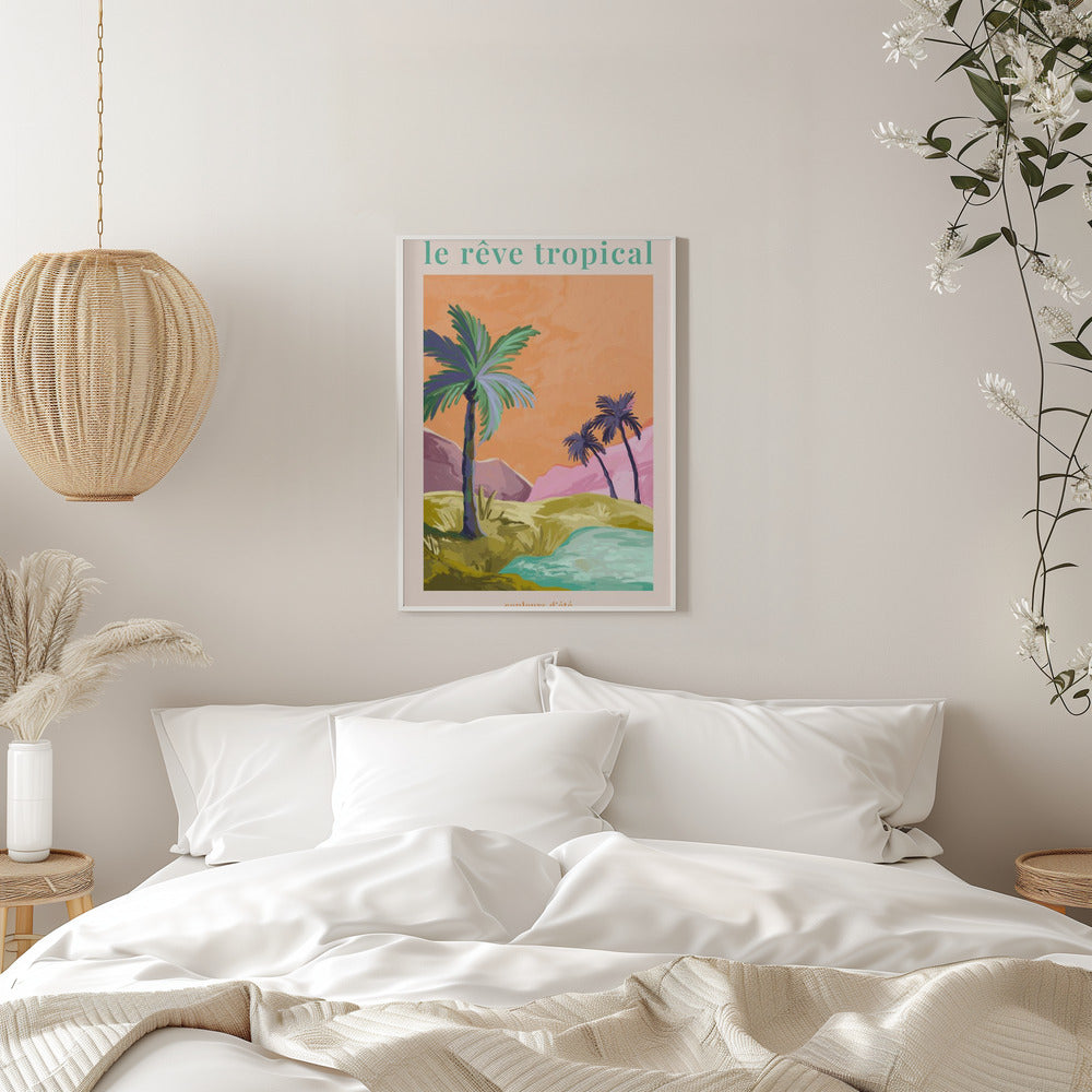 Le Rêve Tropical - Palmtrees - plakatstore