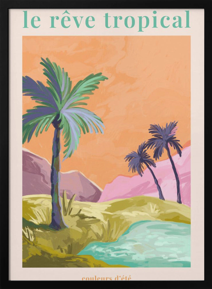 Le Rêve Tropical - Palmtrees - plakatstore