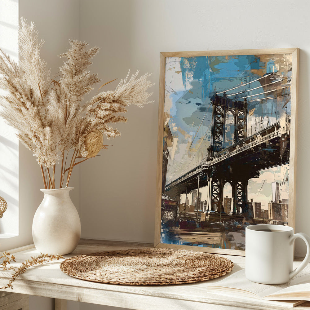 Manhattan Bridge - New York - plakatstore