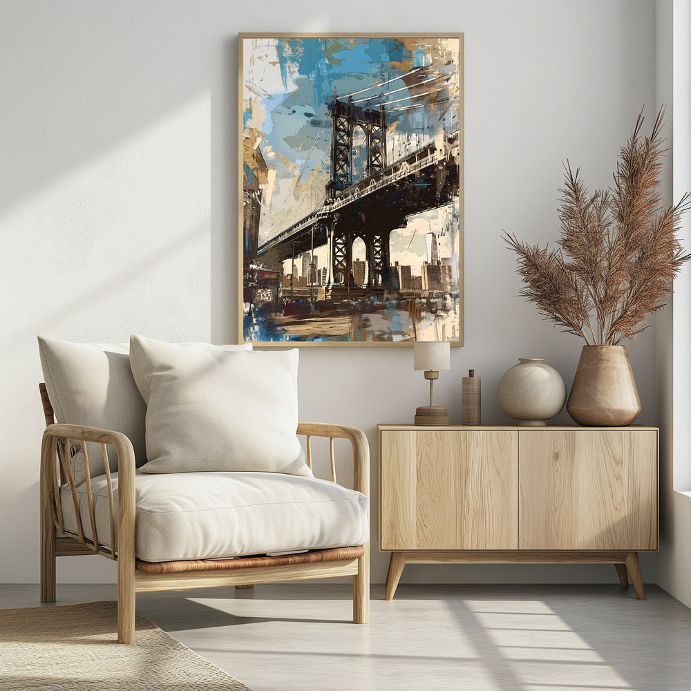 Manhattan Bridge - New York - plakatstore