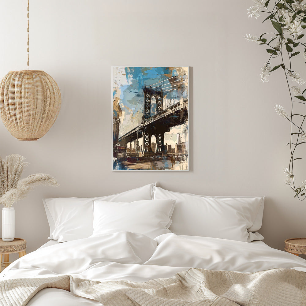 Manhattan Bridge - New York - plakatstore