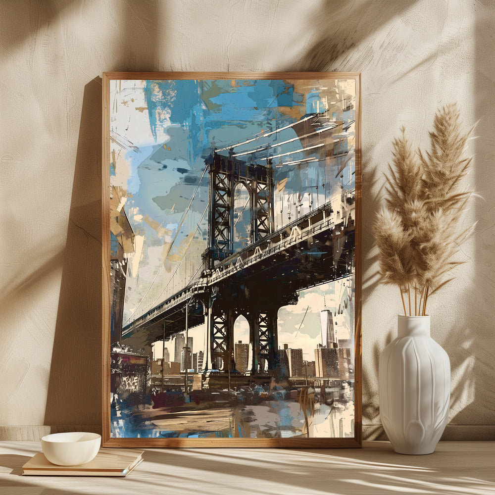 Manhattan Bridge - New York - plakatstore