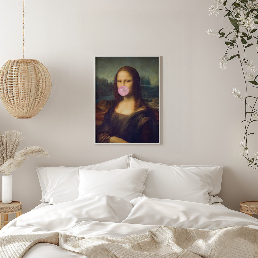 Mona Lisa Bubble Gum - plakatstore