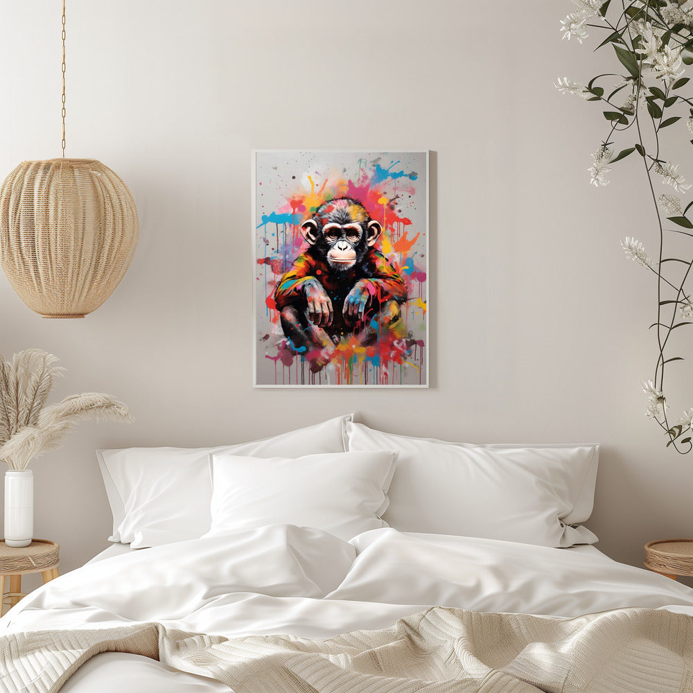 Monkey Pop Art - plakatstore