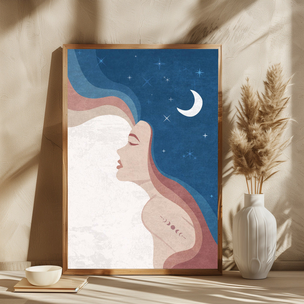 Moon Hair - plakatstore