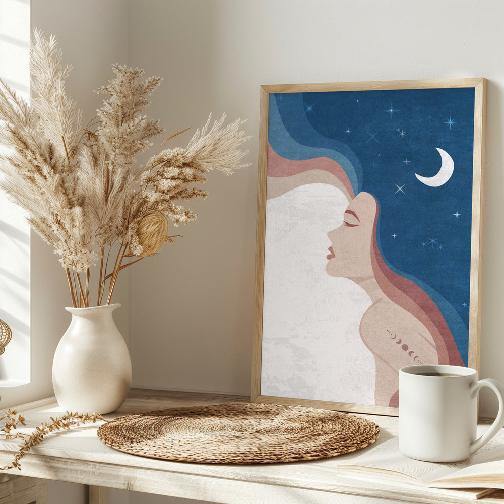 Moon Hair - plakatstore