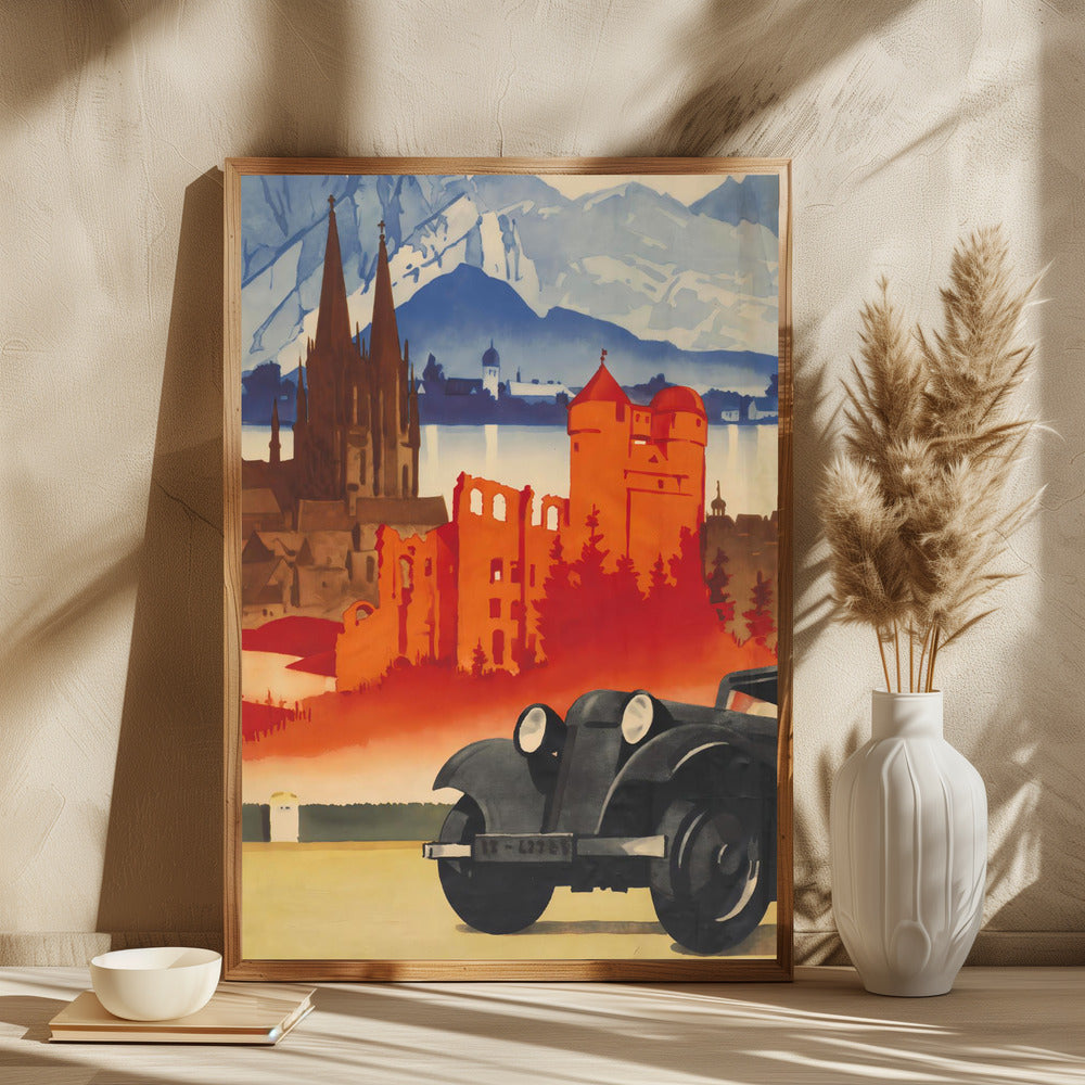 Motoring in Germany - plakatstore