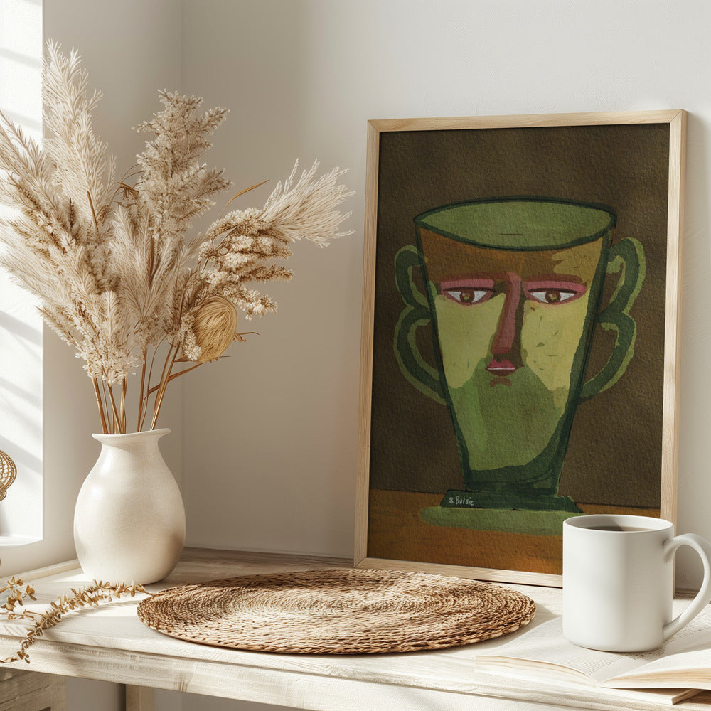 Mug man brown version - plakatstore