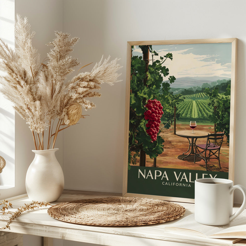 Napa Valley - California - plakatstore