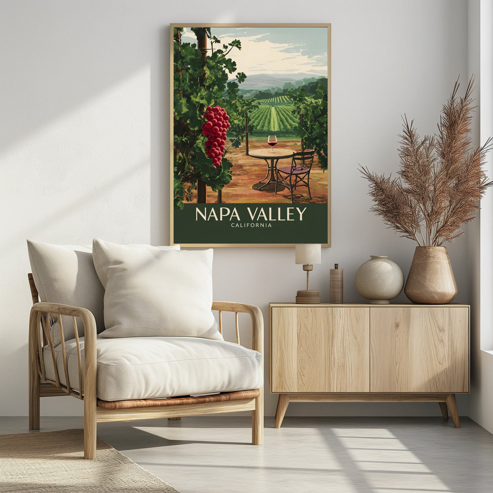 Napa Valley - California - plakatstore