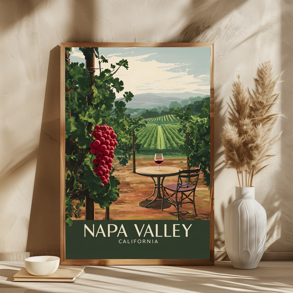 Napa Valley - California - plakatstore