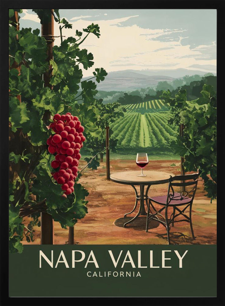 Napa Valley - California - plakatstore