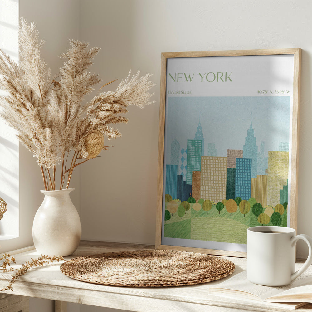 New York, Central Park - plakatstore