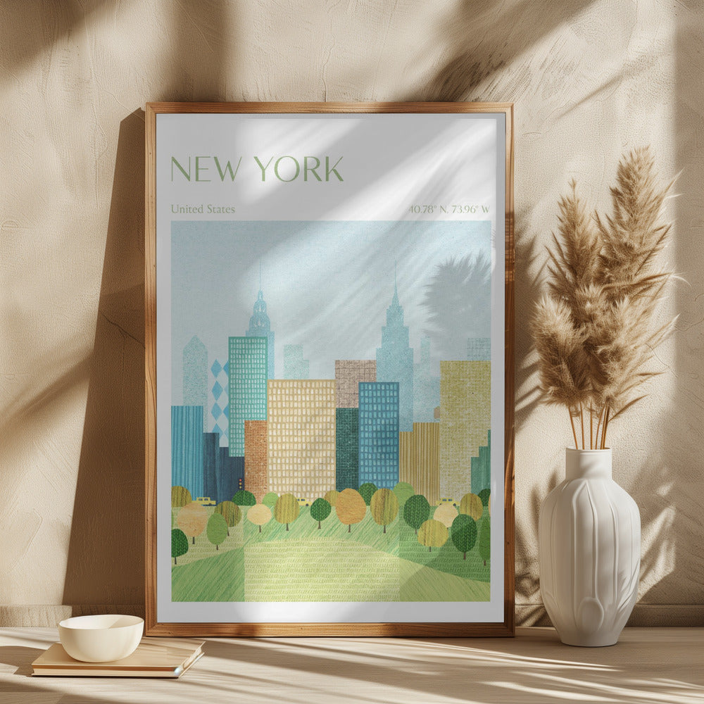 New York, Central Park - plakatstore