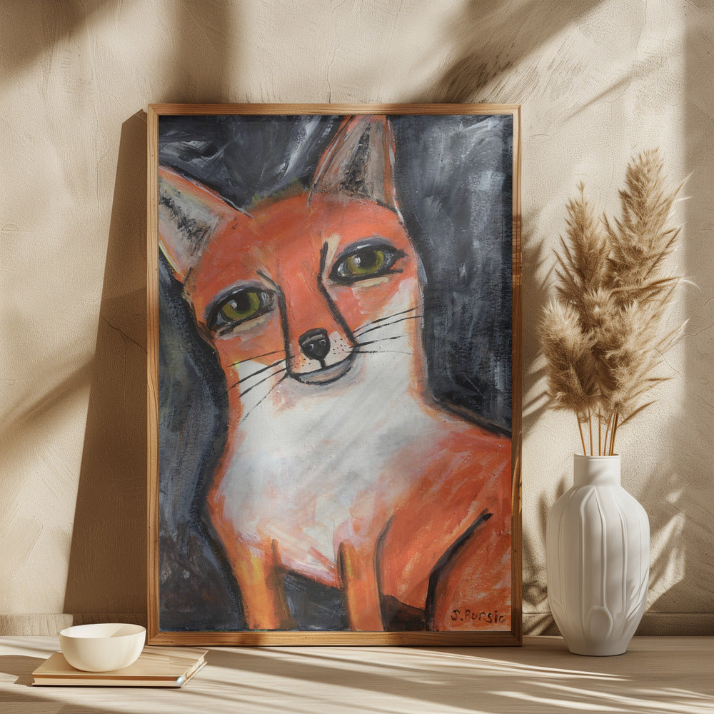 Orange Fox - plakatstore