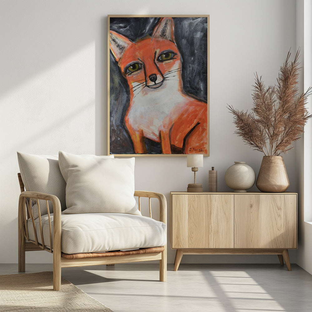 Orange Fox - plakatstore