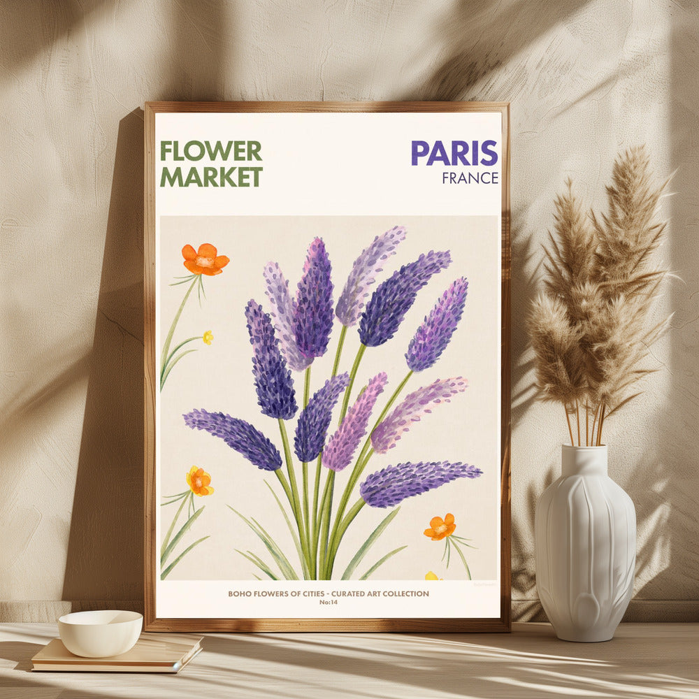 Paris Flower Market - plakatstore