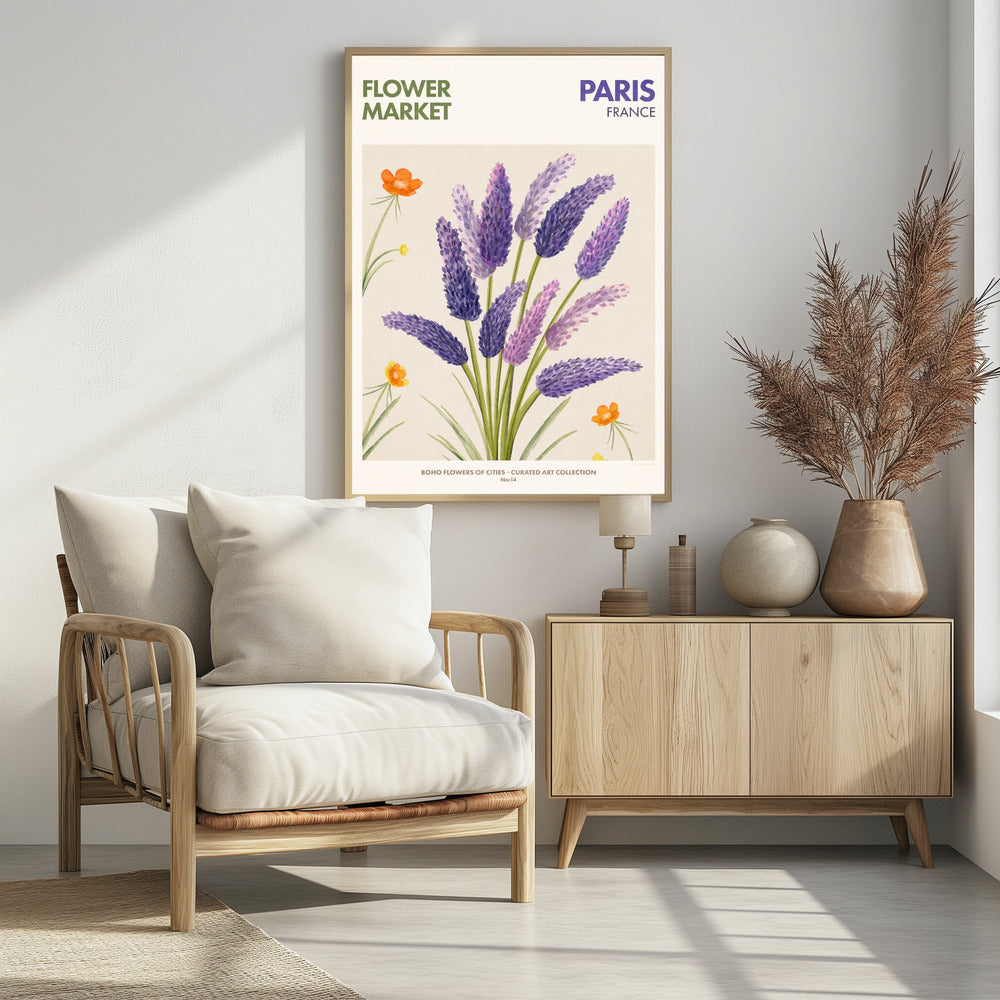 Paris Flower Market - plakatstore