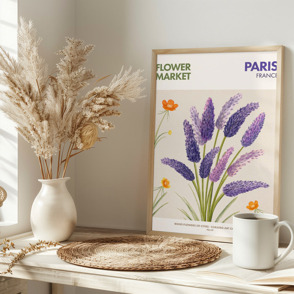 Paris Flower Market - plakatstore