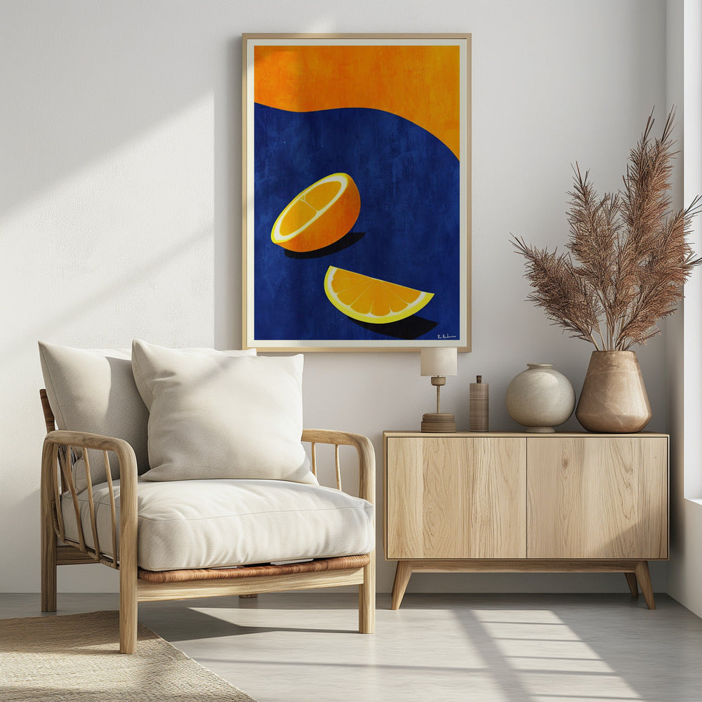 Petit Déjeuner, Deux Oranges - plakatstore