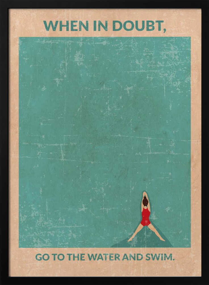 Open Water Standard Wall Art