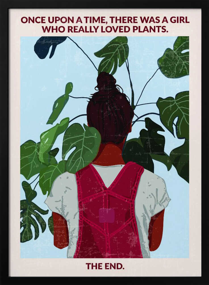 Plant Girl (south Asian)