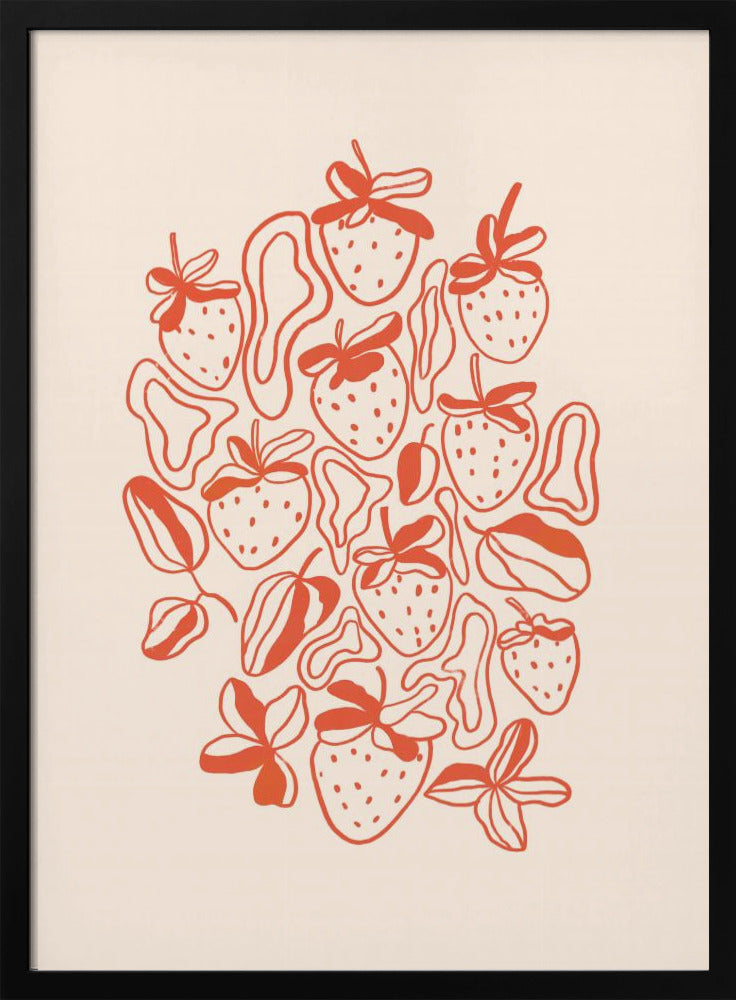 Strawberries - plakatstore