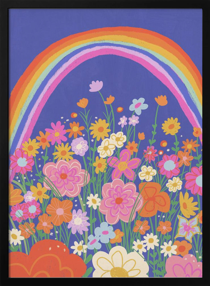 Rainbow meadow - plakatstore