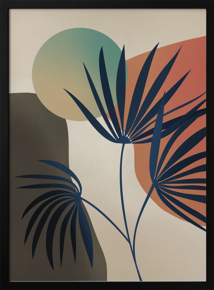 Serene Desert Palms