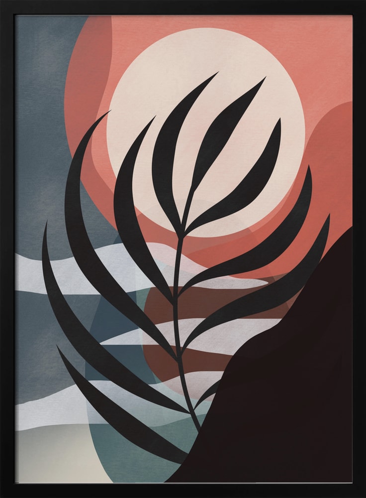 Desert Sun Silhouette