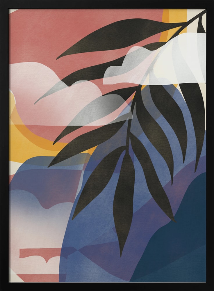 Abstract Tropical Foliage