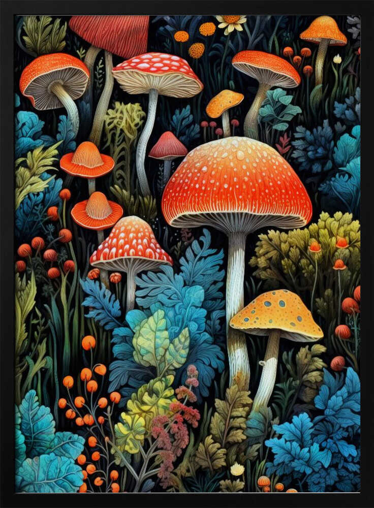 Nature 1 mushrooms