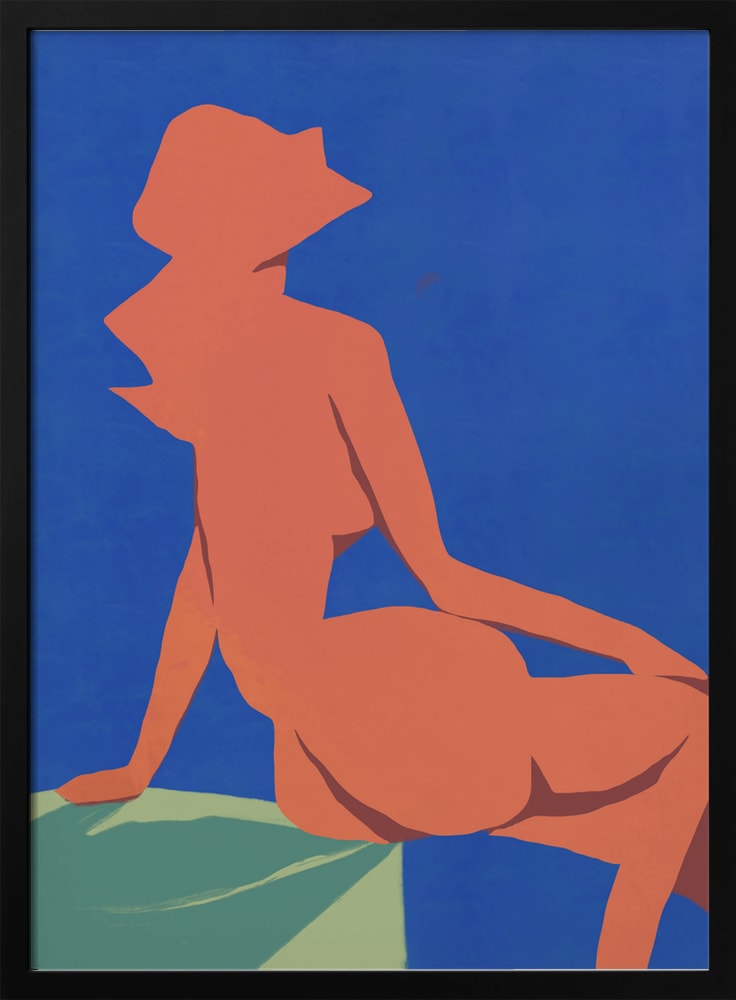 Nude Woman In Hat