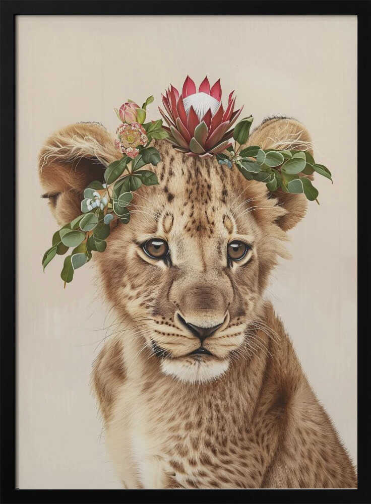 Savannah Lion Cub